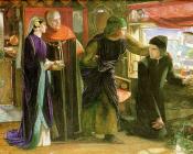 Dante Drawing the Angel - 但丁·加百利·罗塞蒂